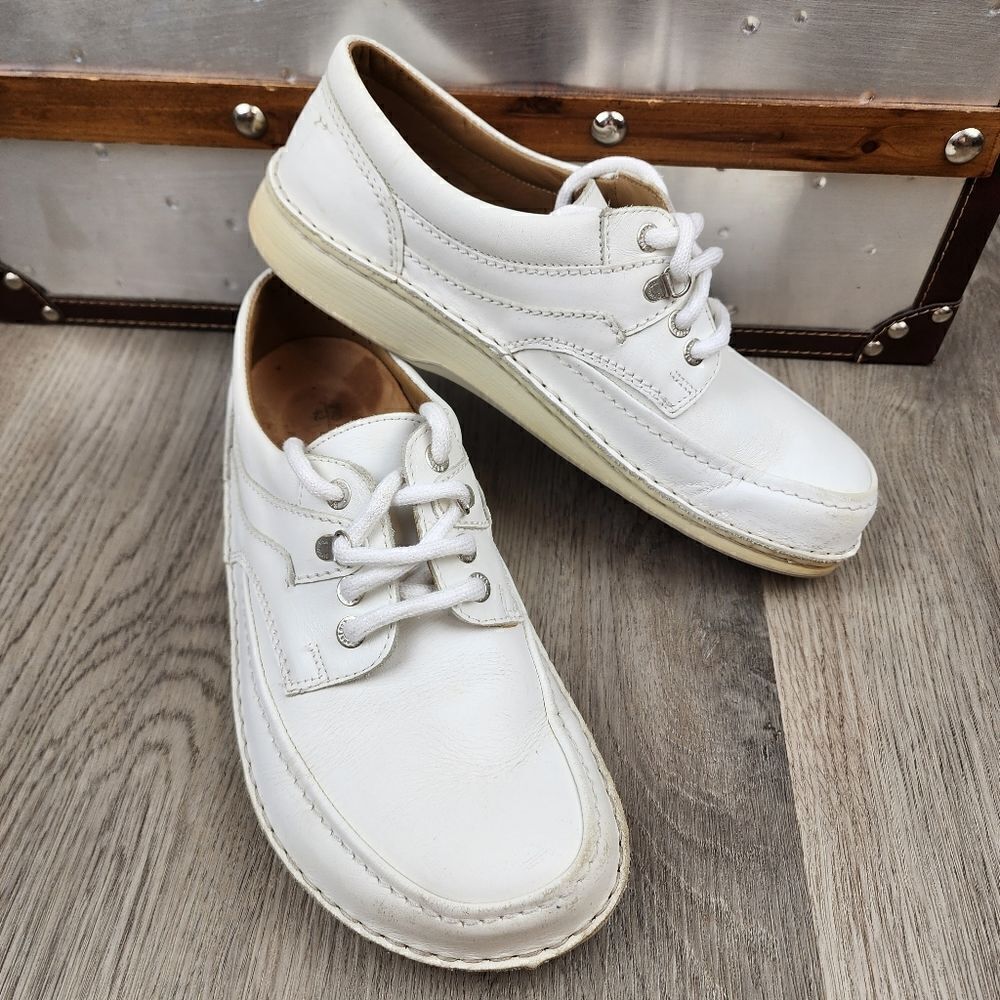 Birkenstock Leather Lace Up Shoes Unisex